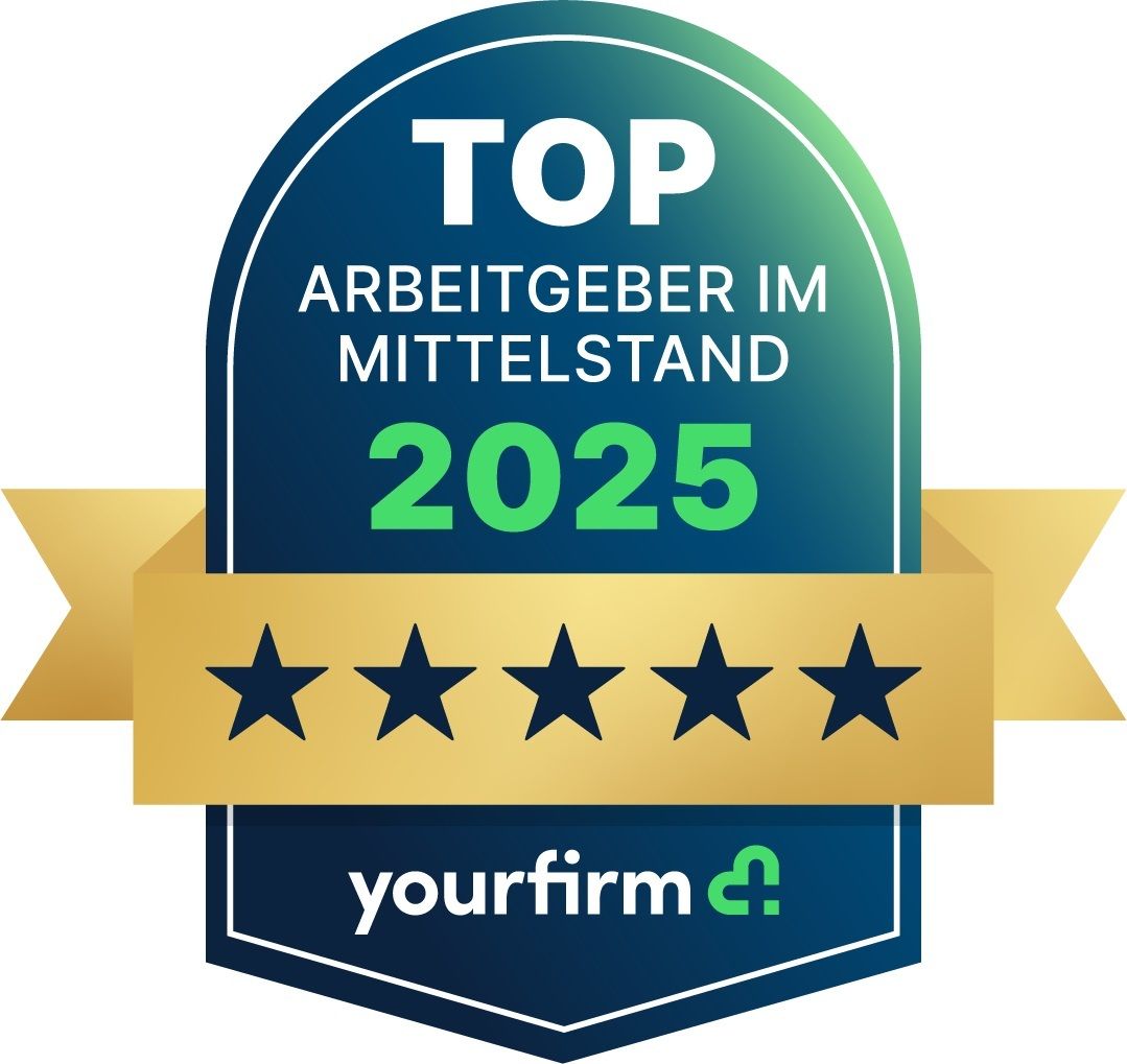 Siegel Top Arbeitgeber 2025 Siegel Top Arbeitgeber 2025